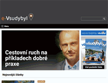 Tablet Screenshot of e-vsudybyl.cz